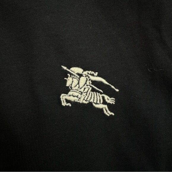 NWT Authentic Burberry Navy Small Logo Short Sleeve - Picture 3 of 7
